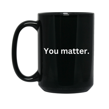 BM15OZ 15oz Black Mug