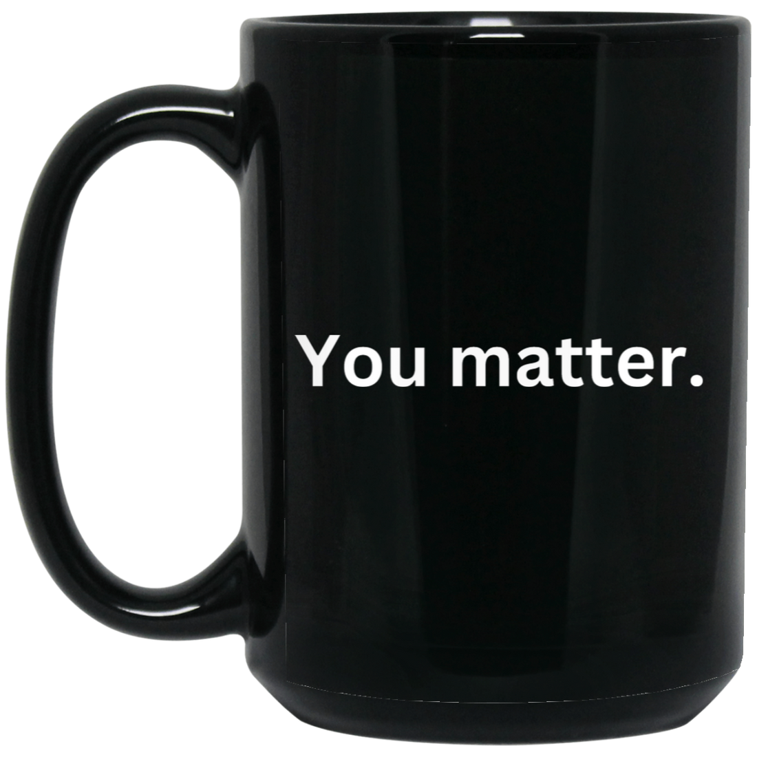 BM15OZ 15oz Black Mug