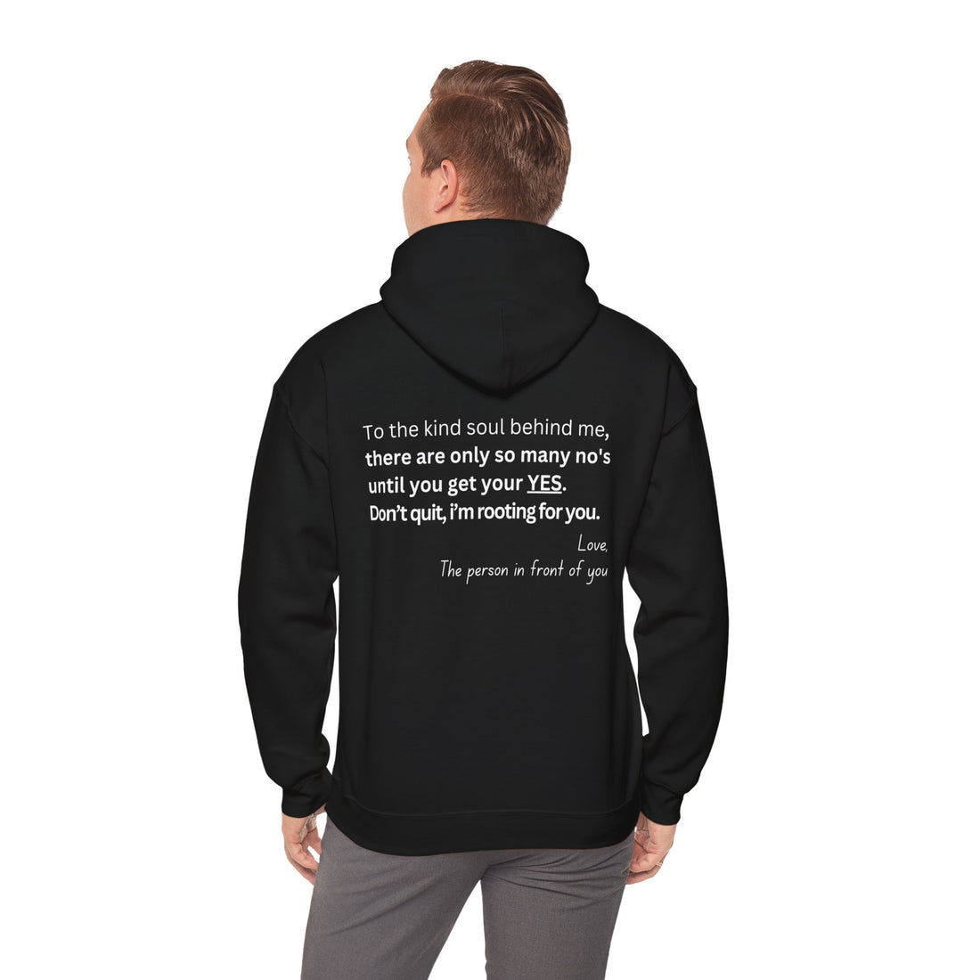 You Matter Motivational Hoodie White Txt