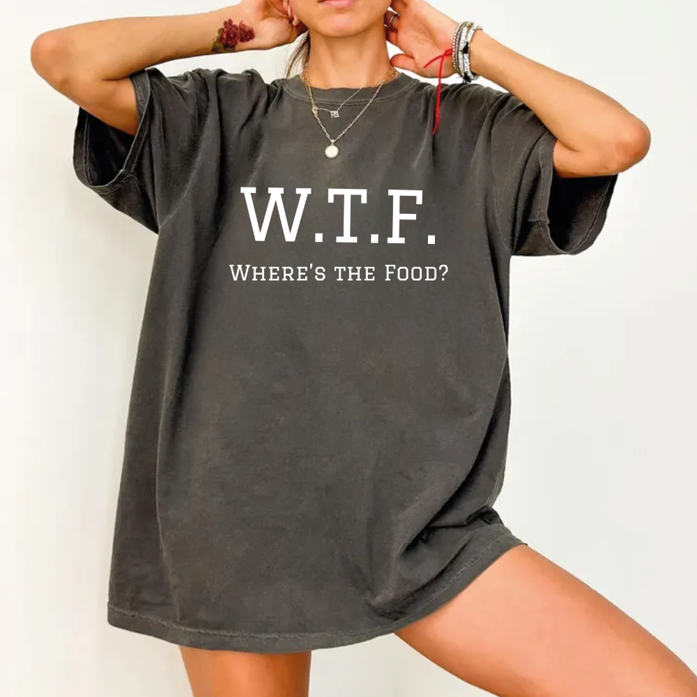 WTF Hooded Unisex sweatshirt, Tshirt, Thanksgiving, family feast, thanksgiving gift, Christmas hoodie W.T.F
