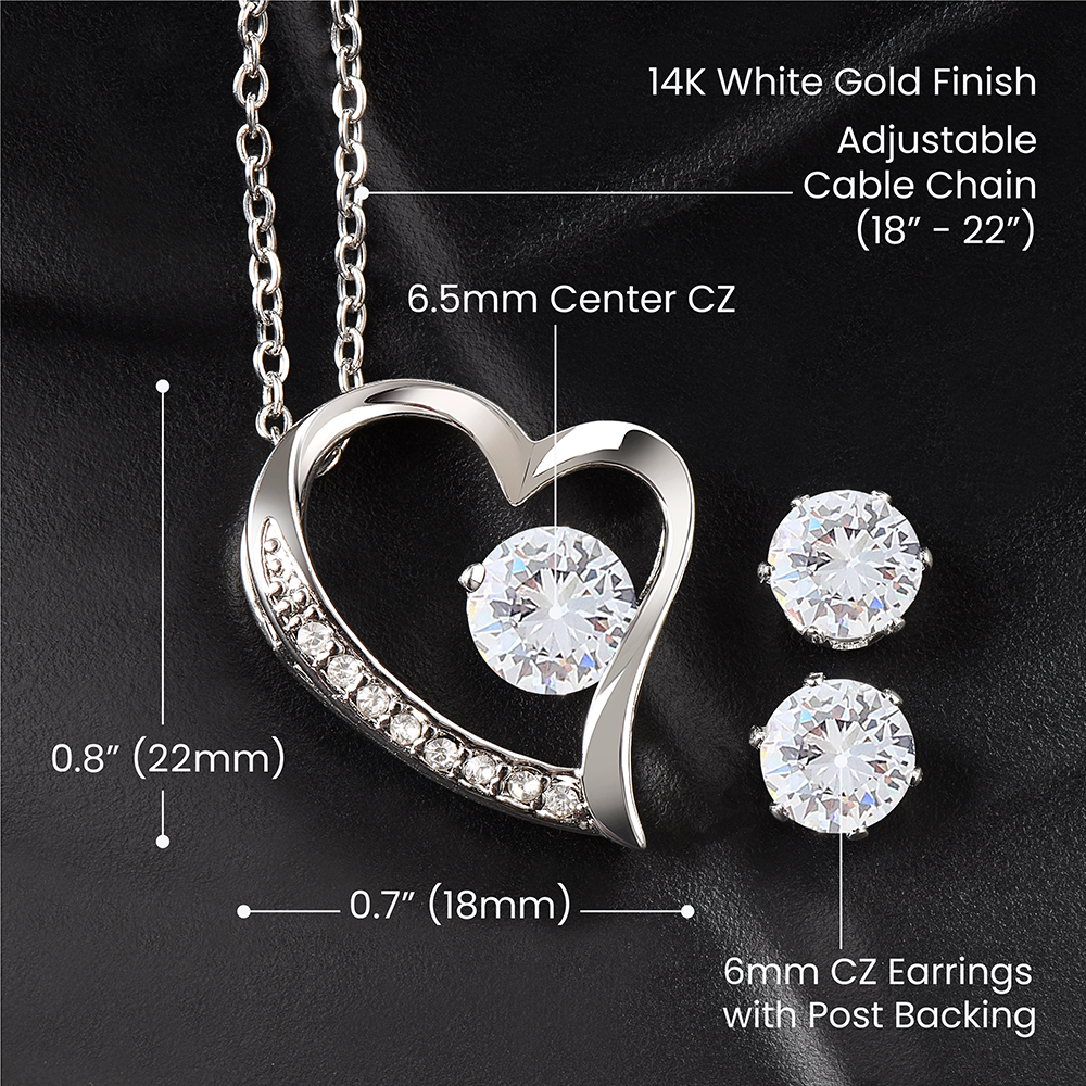 To My Wife - I Love you Forever and Always Beautiful Gift Set