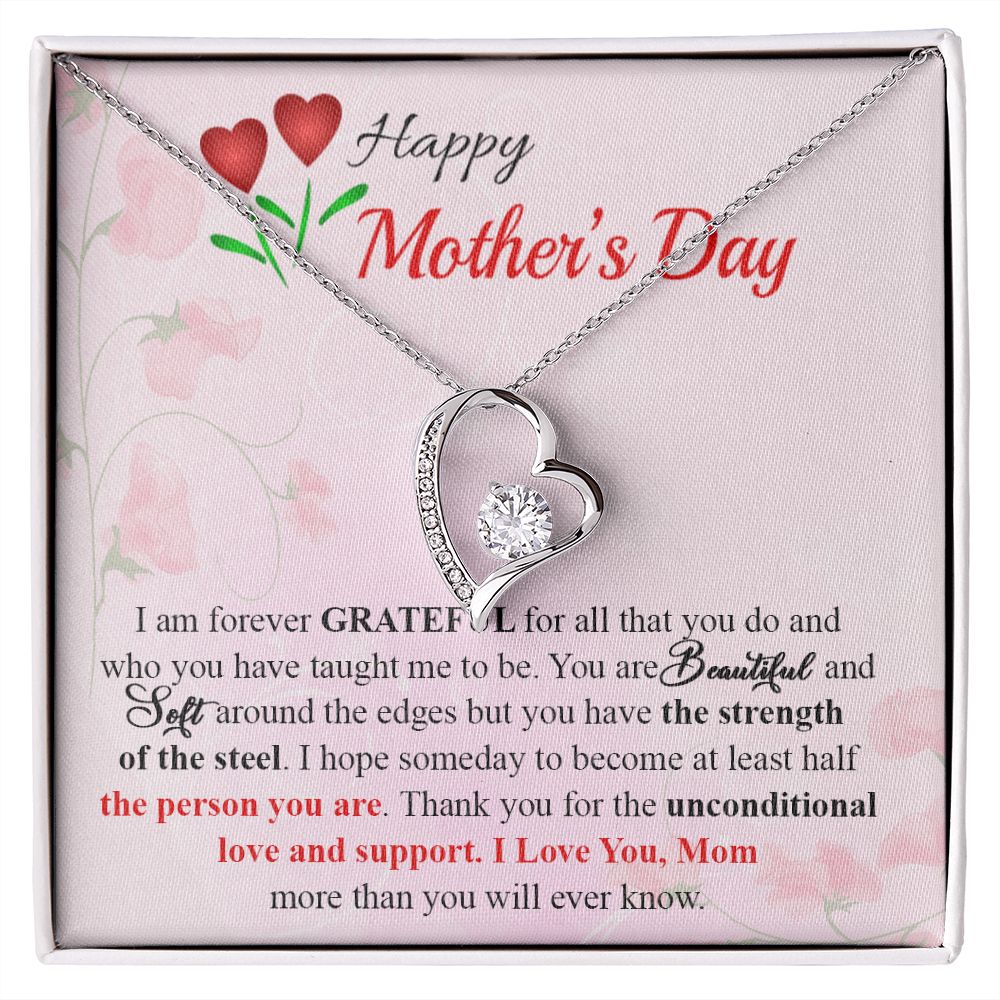 My Mom | Happy Mother's Day I Am Forever Grateful - Forever Love Necklace
